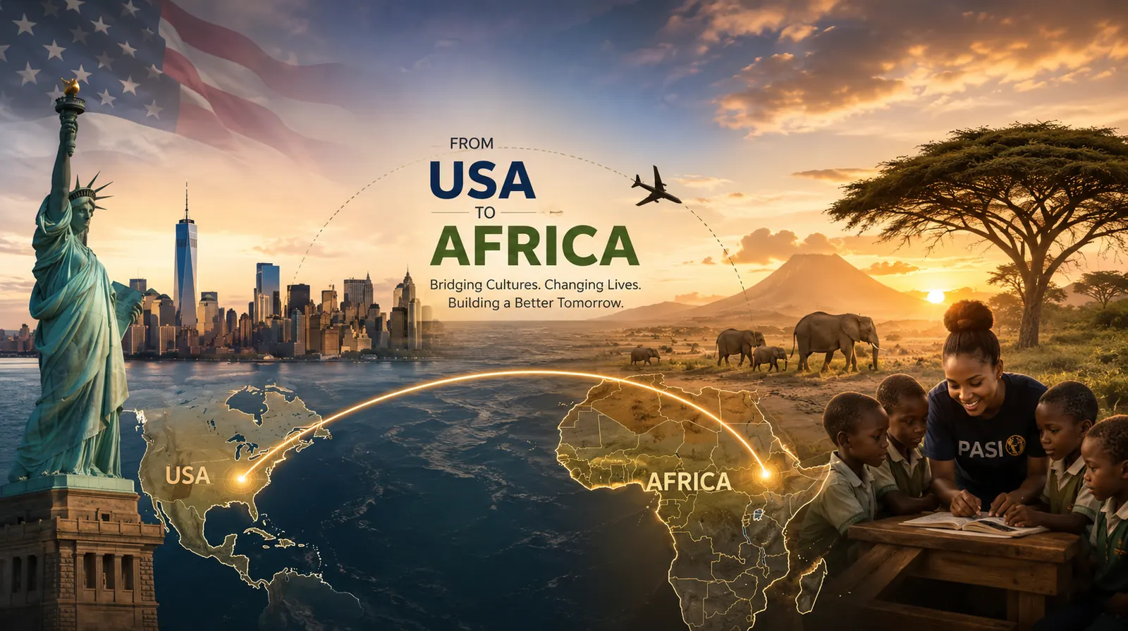 Travel from the United States to Africa for PASI programs